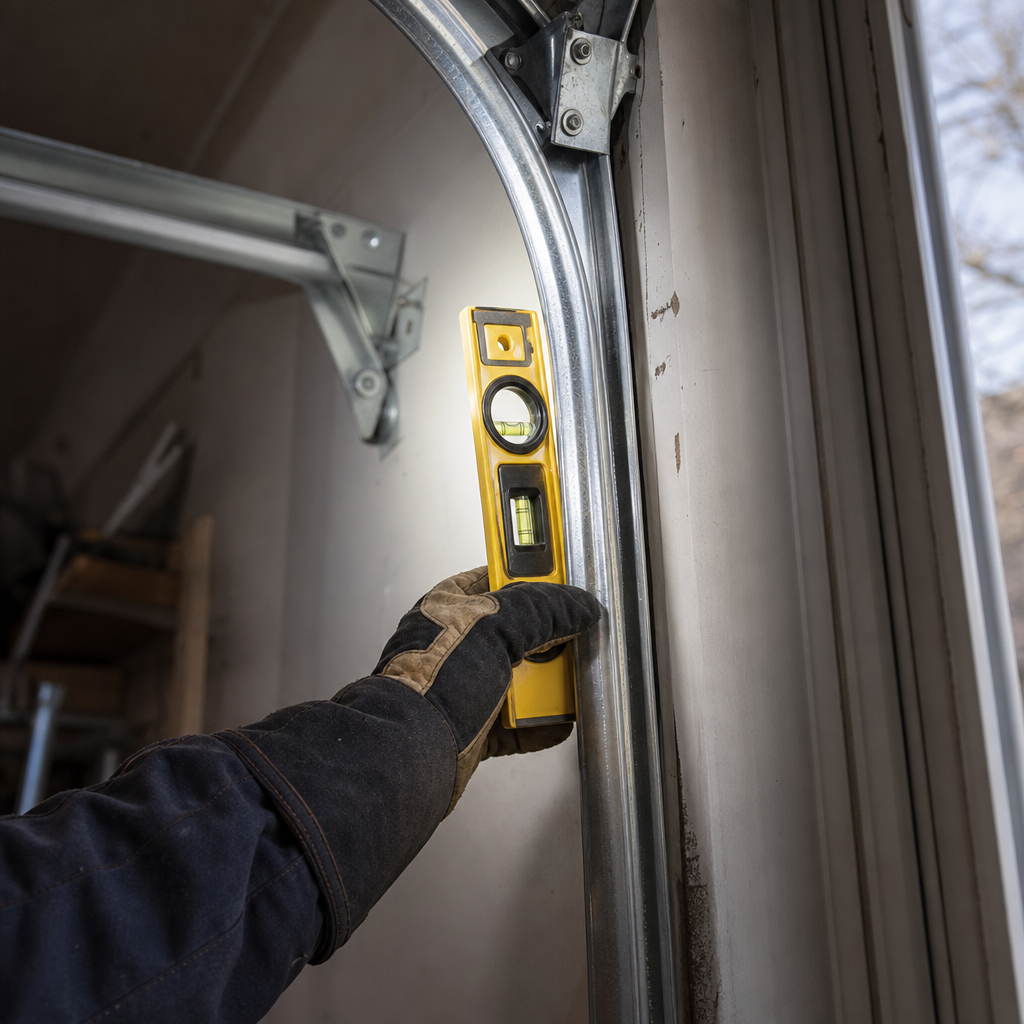 Illustration for emergency garage door repair