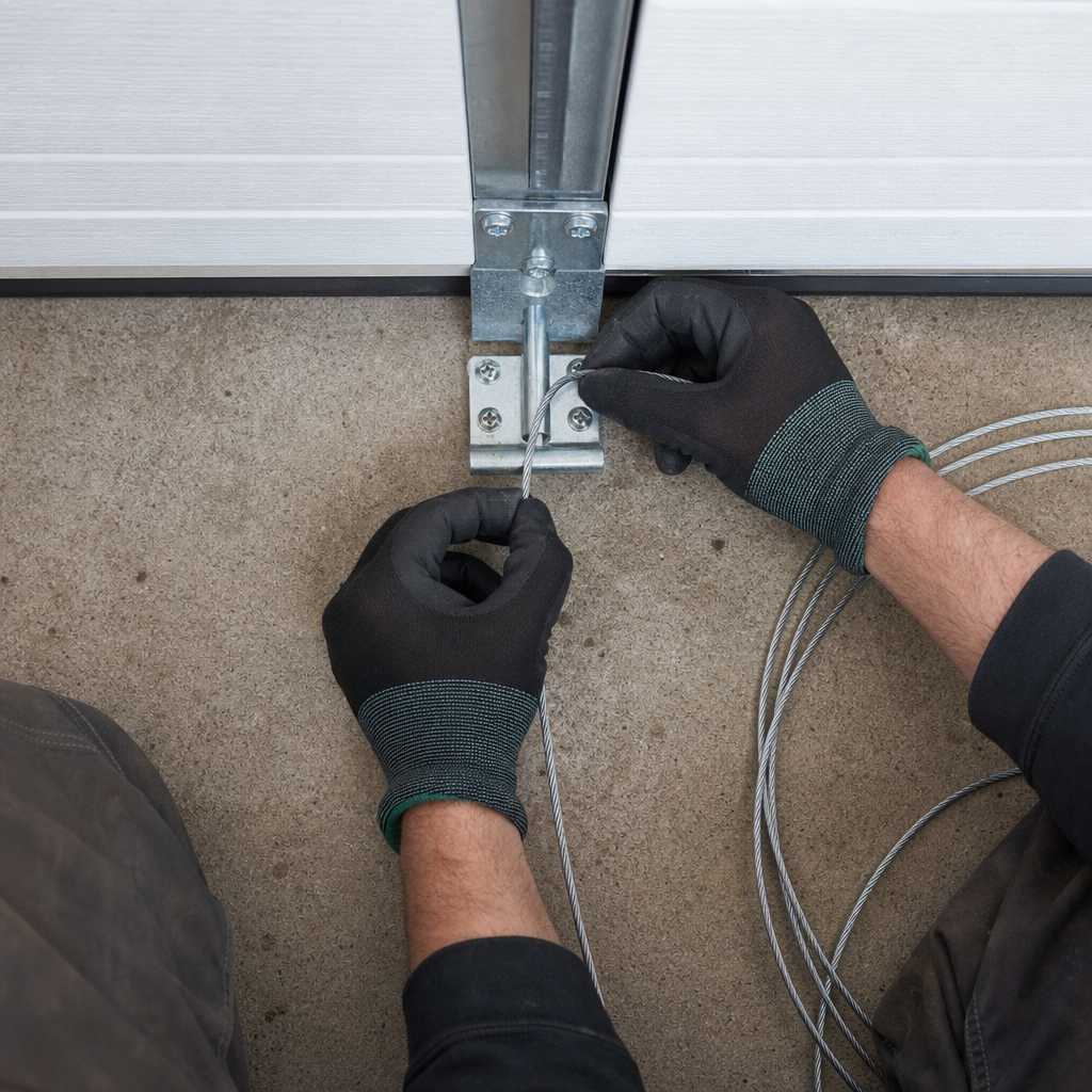 Illustration for overhead door repair