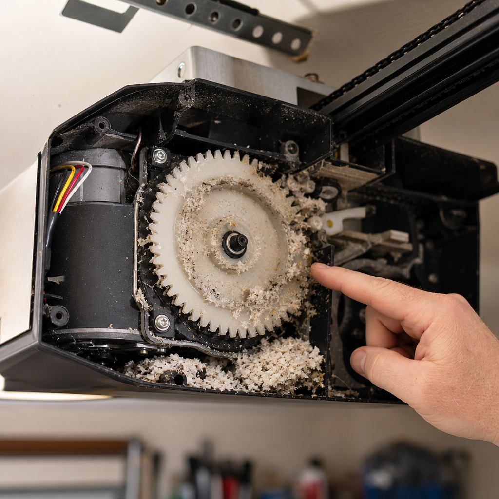 Illustration for garage door opener repair