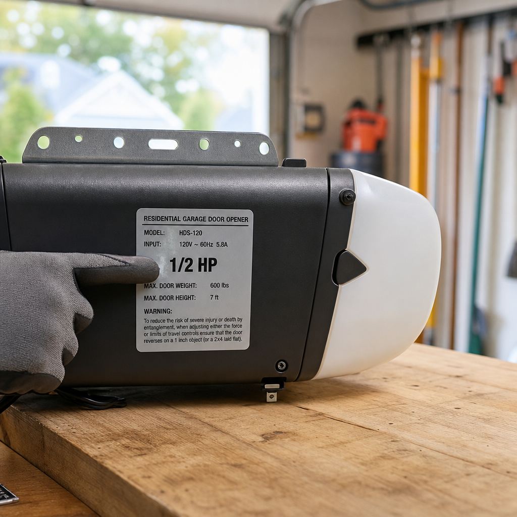 Illustration for garage door opener installation near me