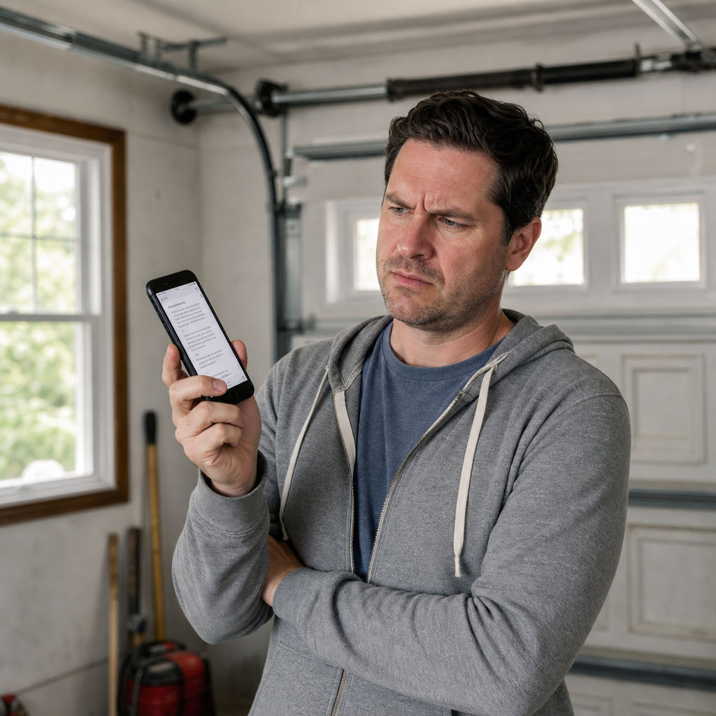 Illustration for garage door spring repair quotes