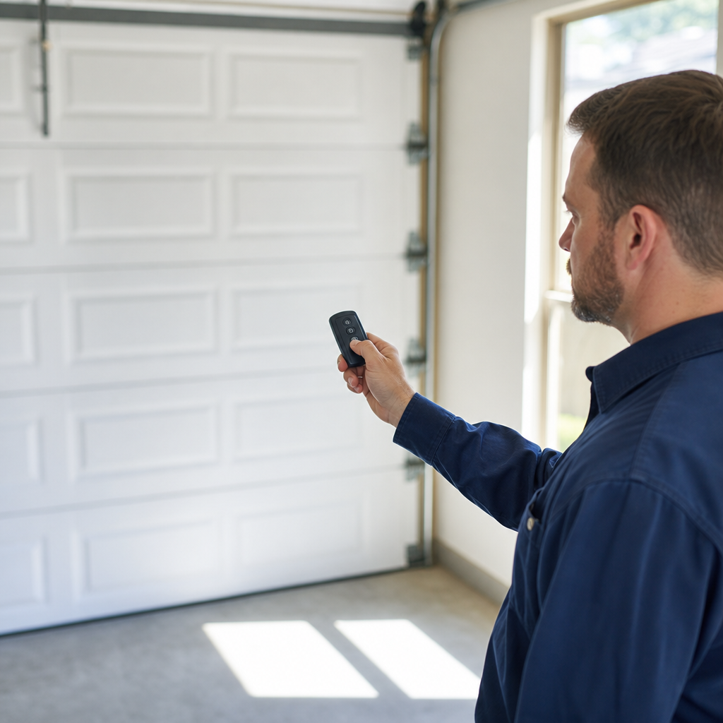 Illustration for affordable garage door opener repair