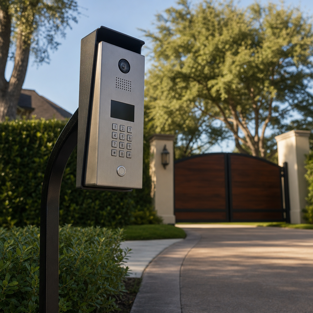 Illustration for gate repair in Cinco Ranch