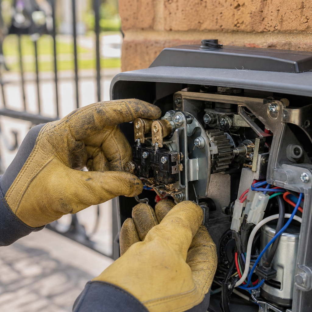 Illustration for gate opener repair in Bellaire