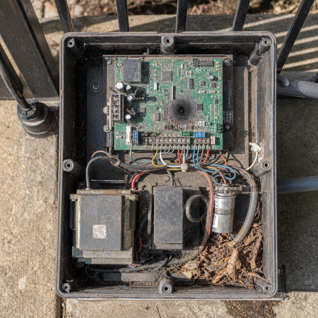 Illustration for gate repair in Fresno