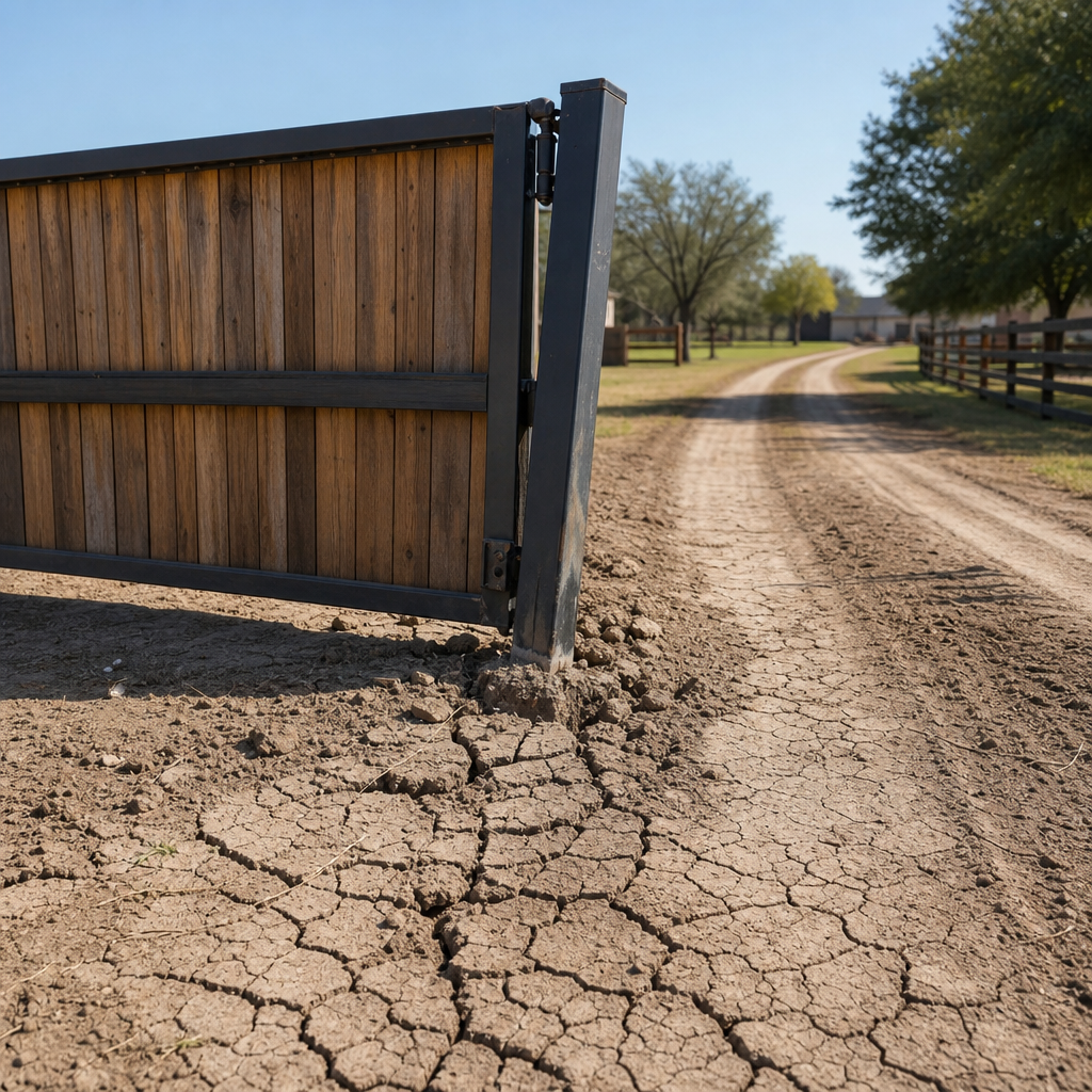 Illustration for gate repair in Angleton