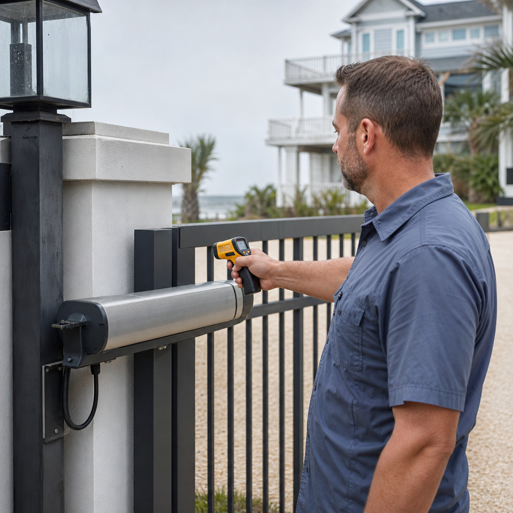 Illustration for gate repair in Bacliff