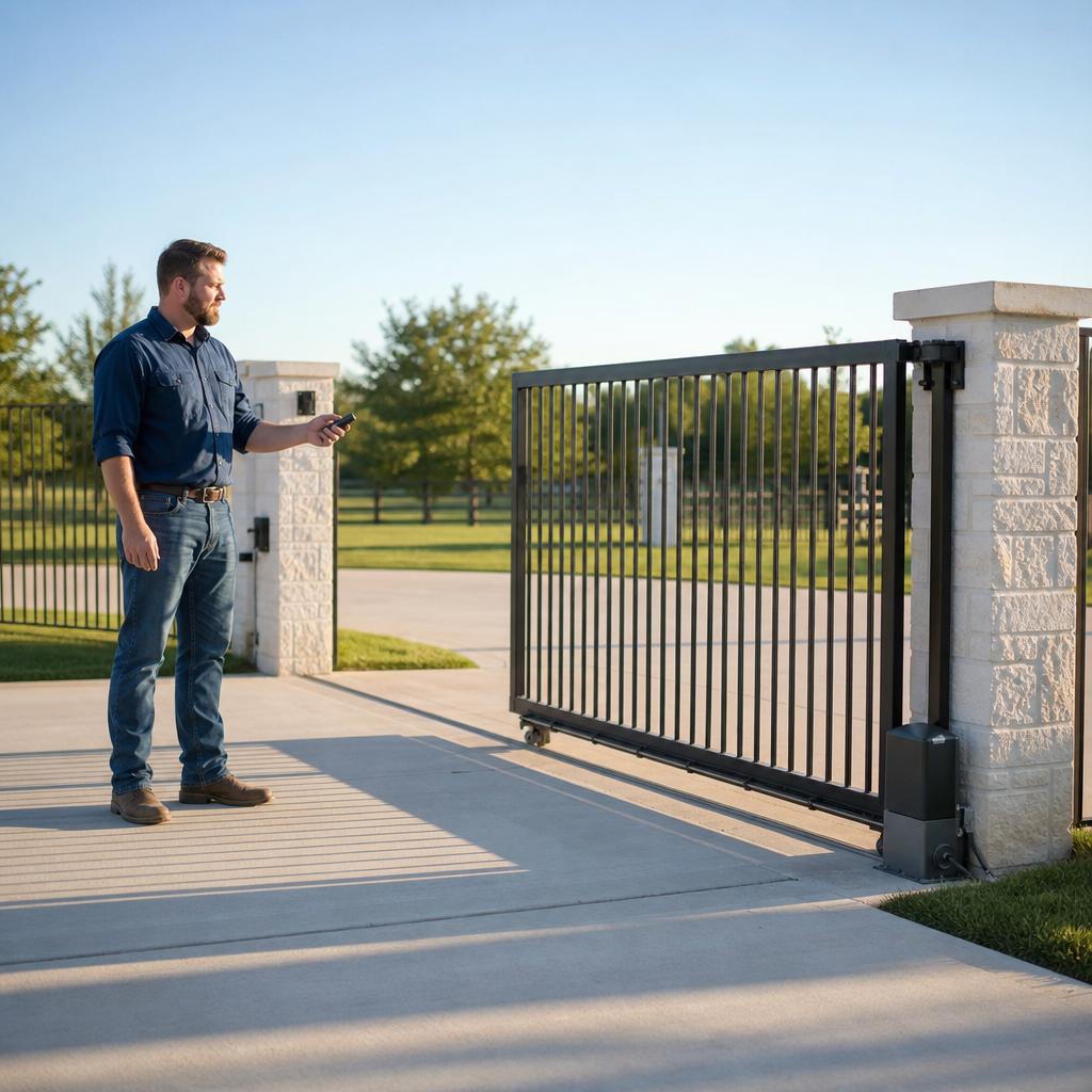 Illustration for gate repair in Brookshire