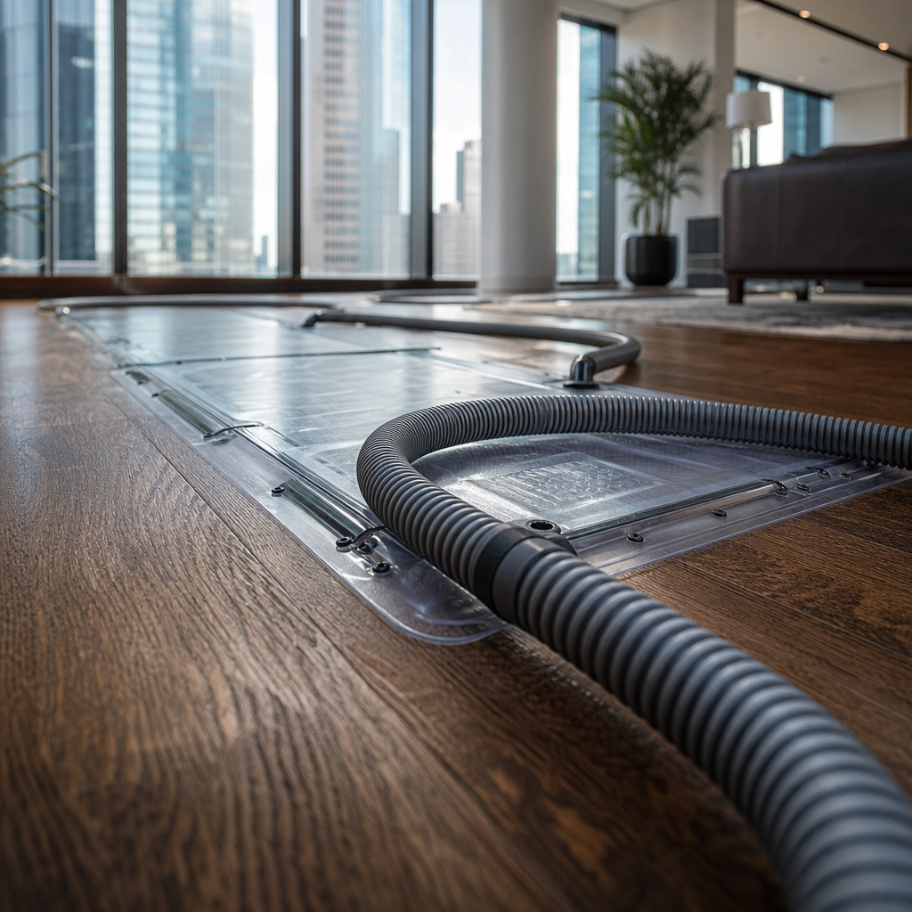 Illustration for emergency water damage restoration in Financial District