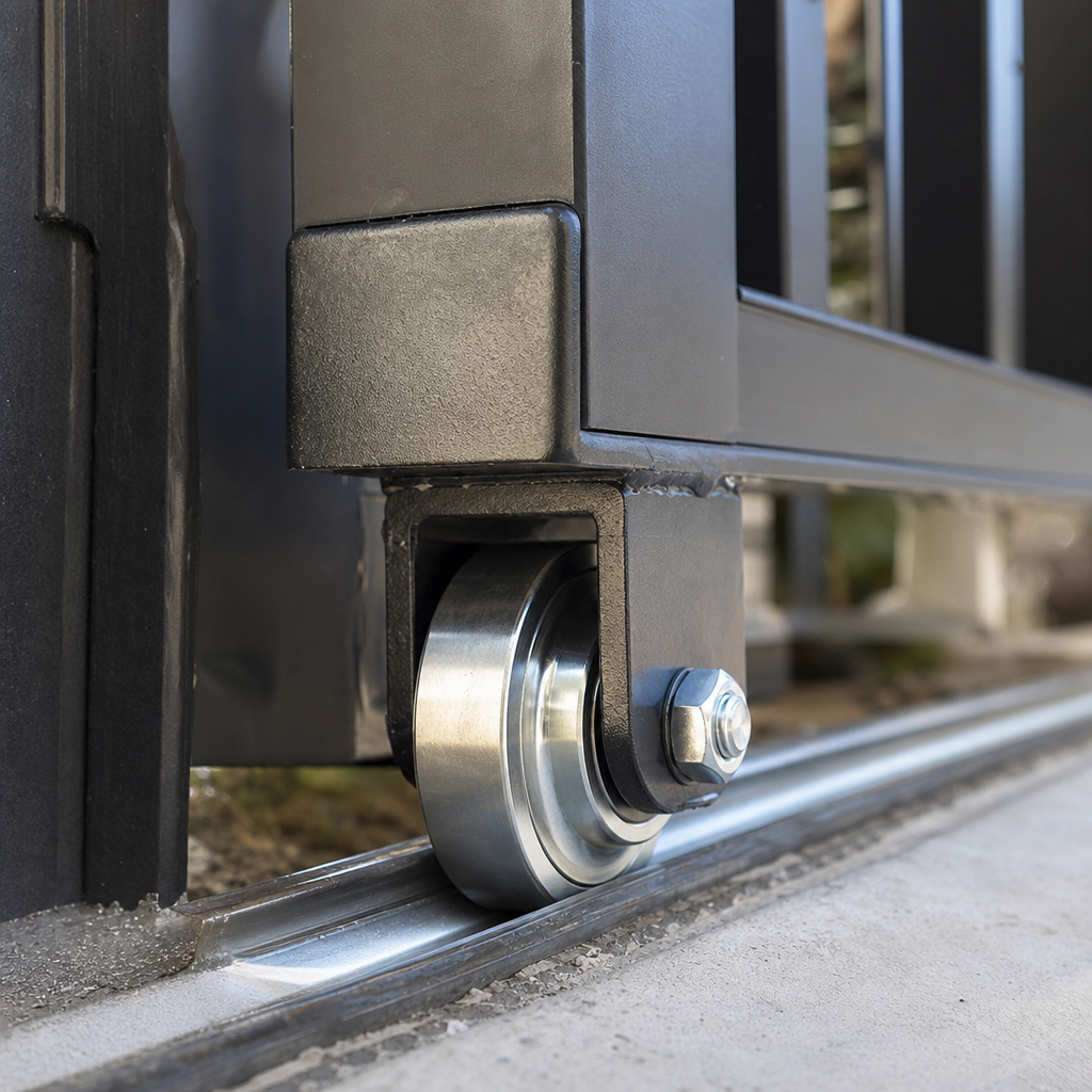Illustration for fix stuck driveway gate newport beach