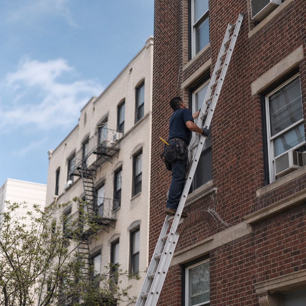 Illustration for chimney cleaning in Astoria