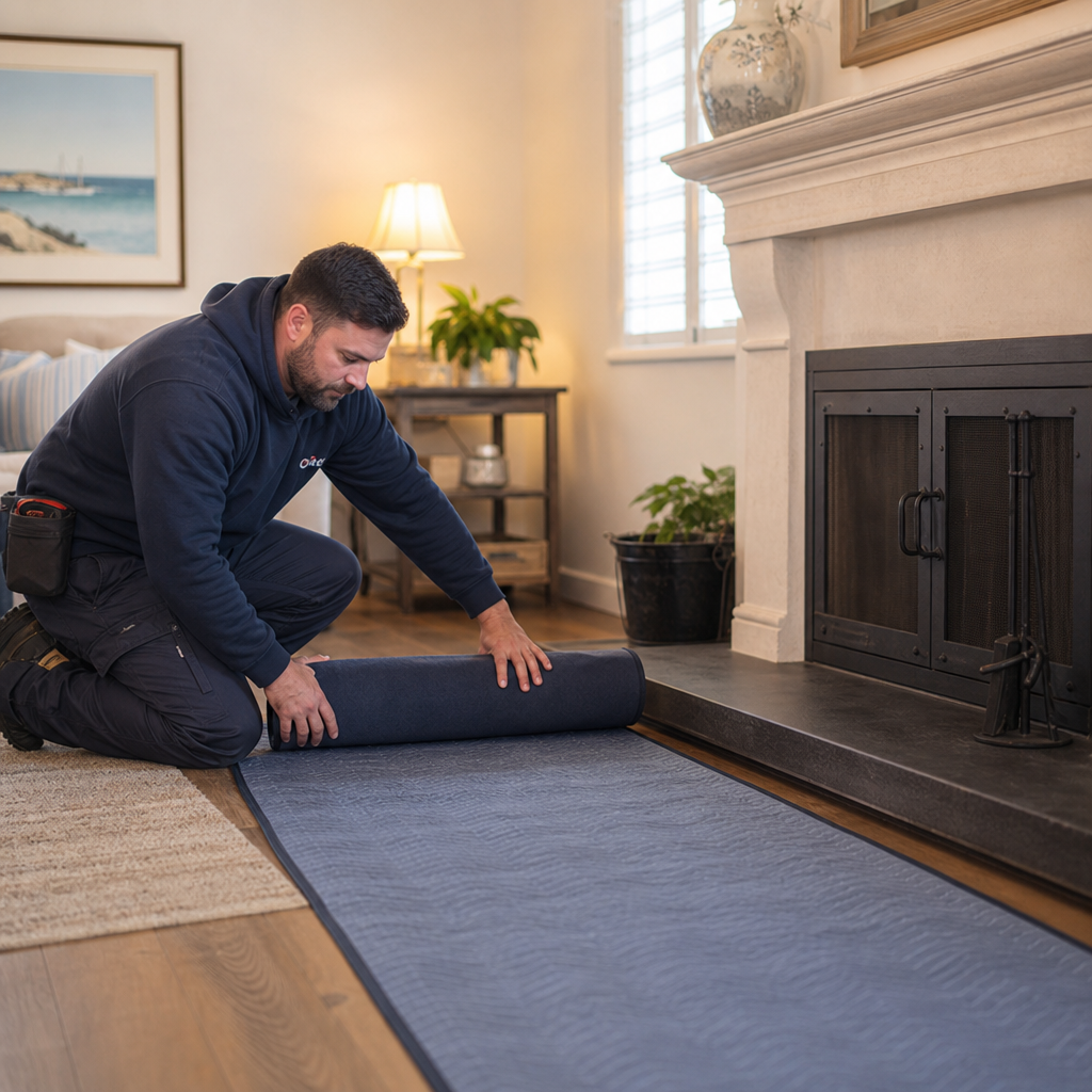 Illustration for chimney cleaning in Bath Beach