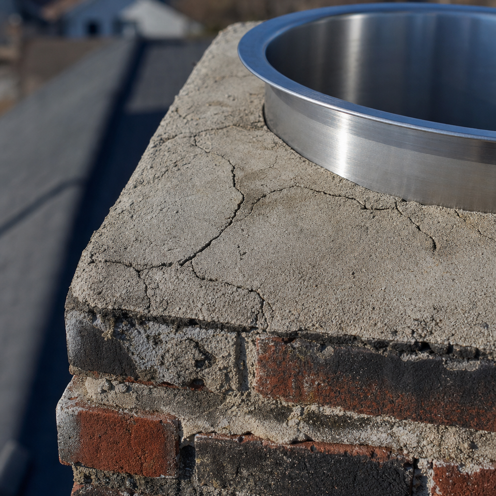 Illustration for chimney cleaning in Leonia