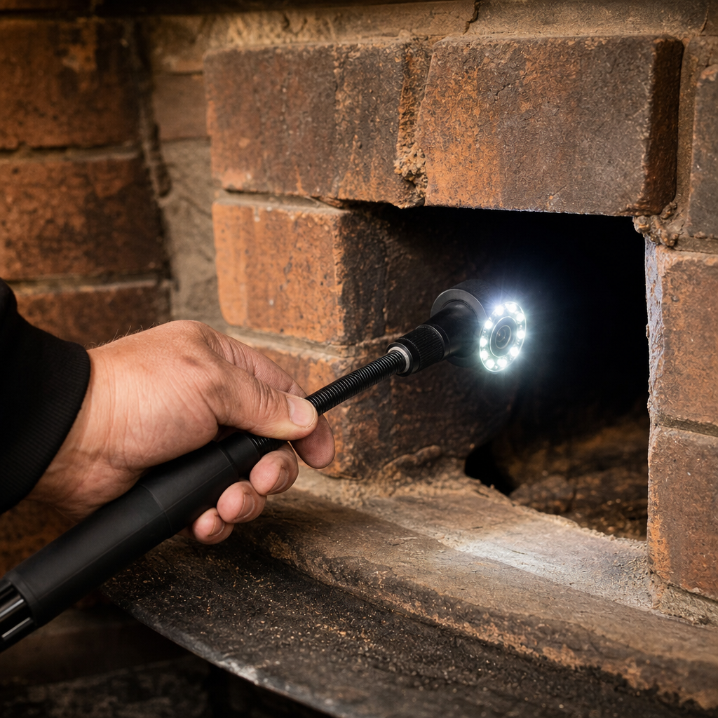 Illustration for chimney cleaning in Bensonhurst