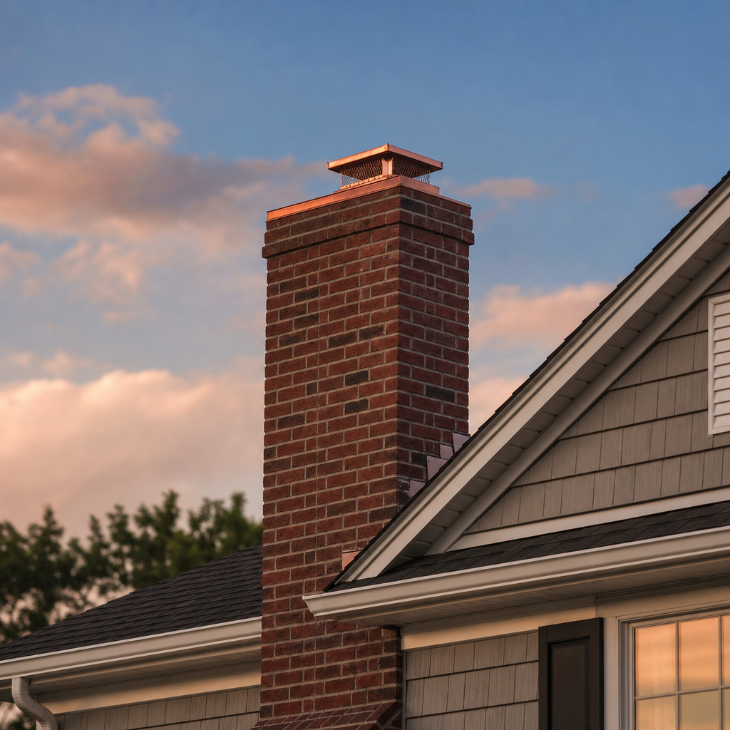 Illustration for chimney cleaning in Bayside