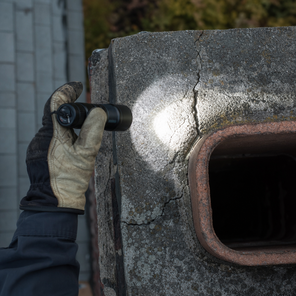 Illustration for chimney cleaning in Englewood