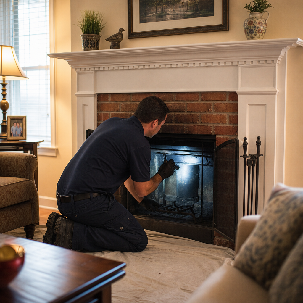 Illustration for Licensed Chimney Cleaning and Safety Check in Yonkers