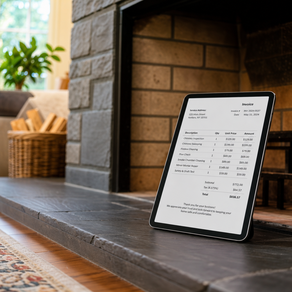 Illustration for fireplace cleaning services yonkers