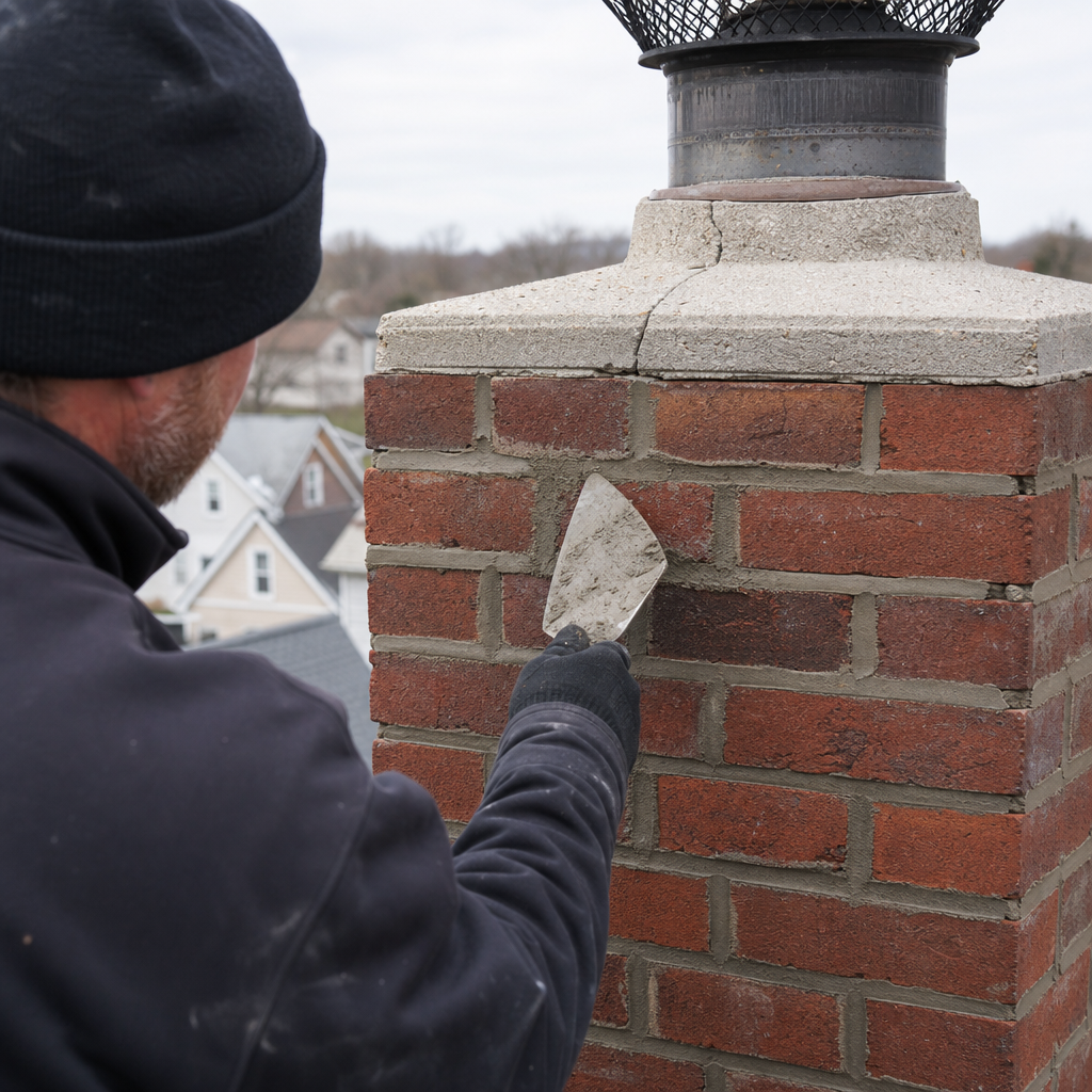 Illustration for local chimney cleaning companies