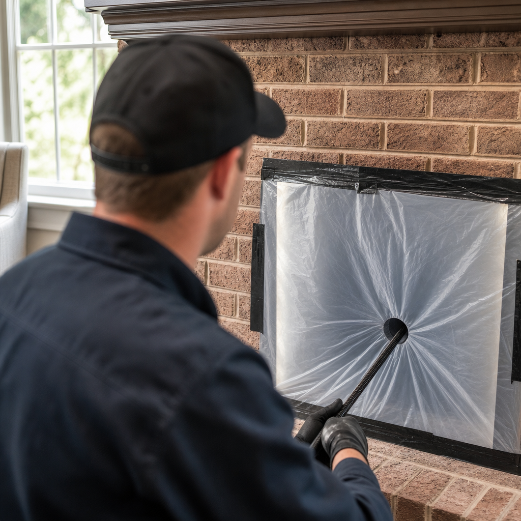 Illustration for same-day chimney cleaning yonkers