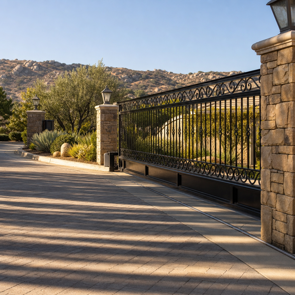 Illustration for gate repair in Chatsworth