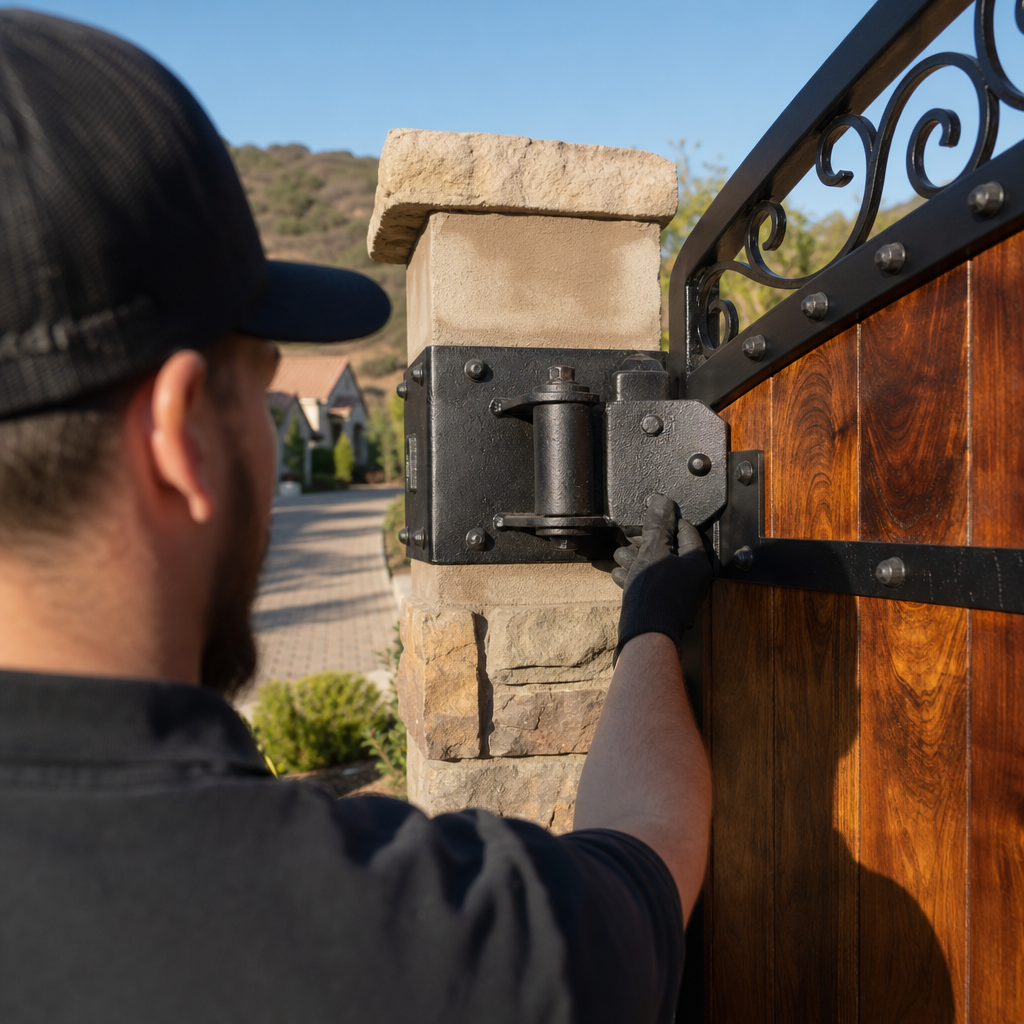 Illustration for gate repair in Castaic