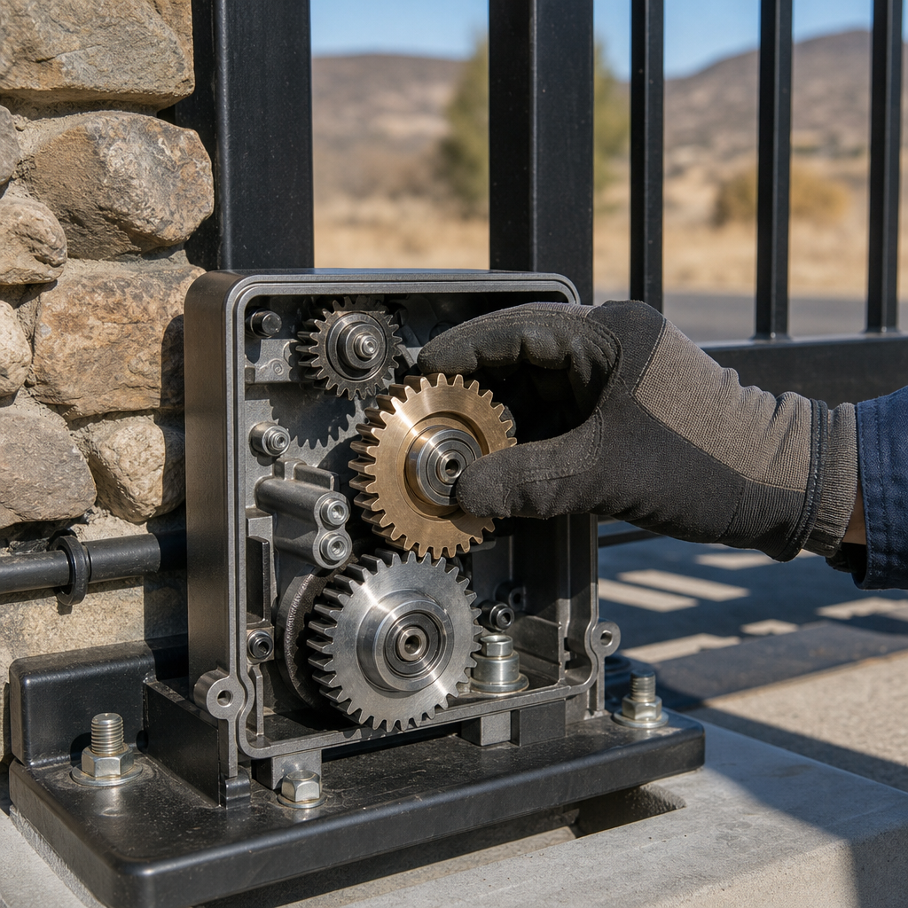 Illustration for gate operator repair in Agua Dulce