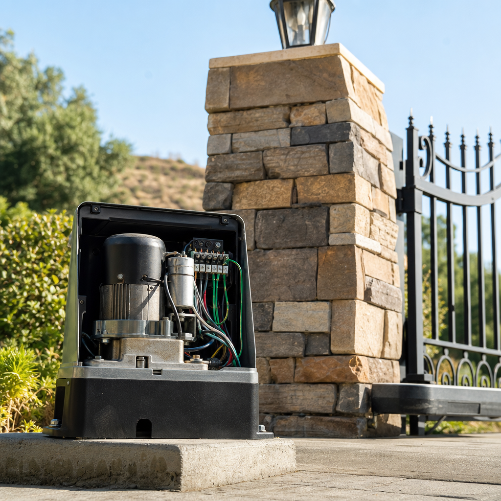 Illustration for automatic gate repair in Santa Susana