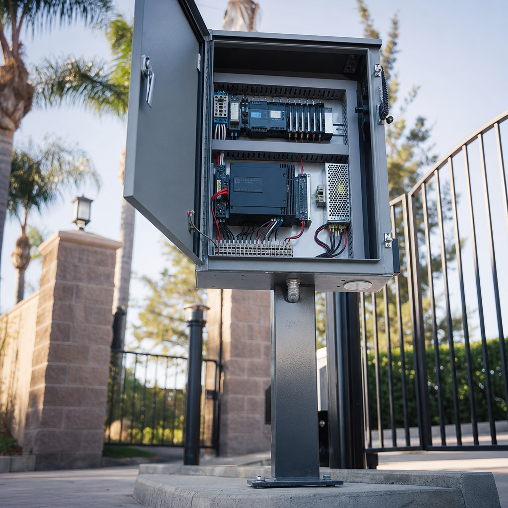 Illustration for guide to choosing rfid gate entry systems