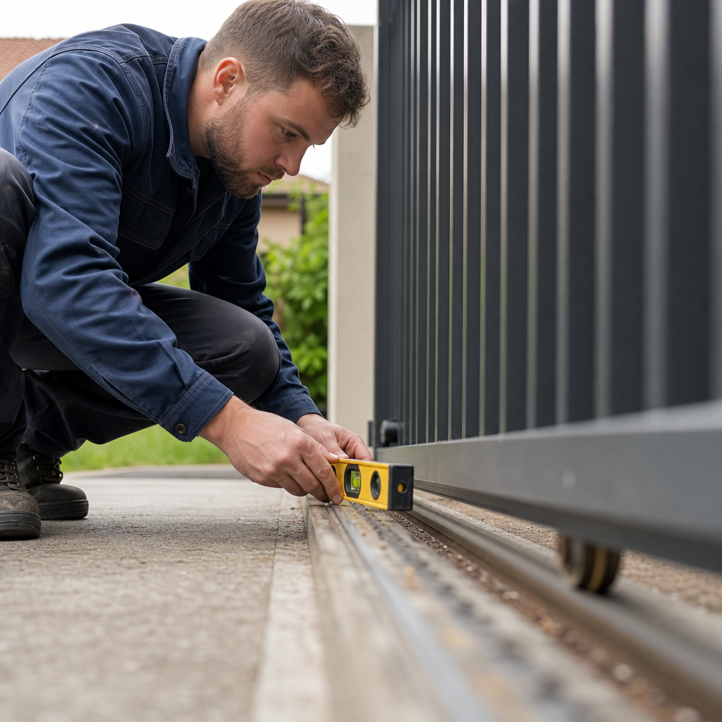 Illustration for driveway gate repair