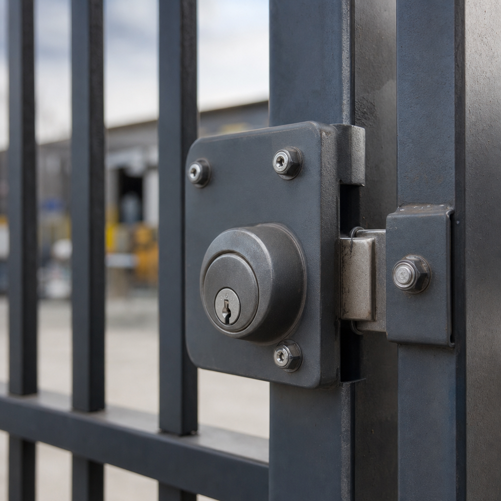Illustration for security gate repair