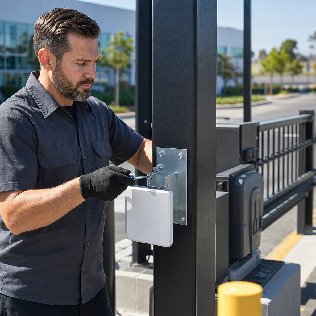 Illustration for is an rfid gate control system right for my business