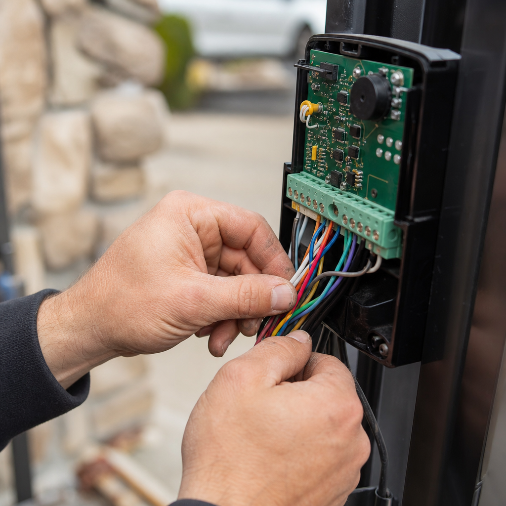 Illustration for access control system installation cost