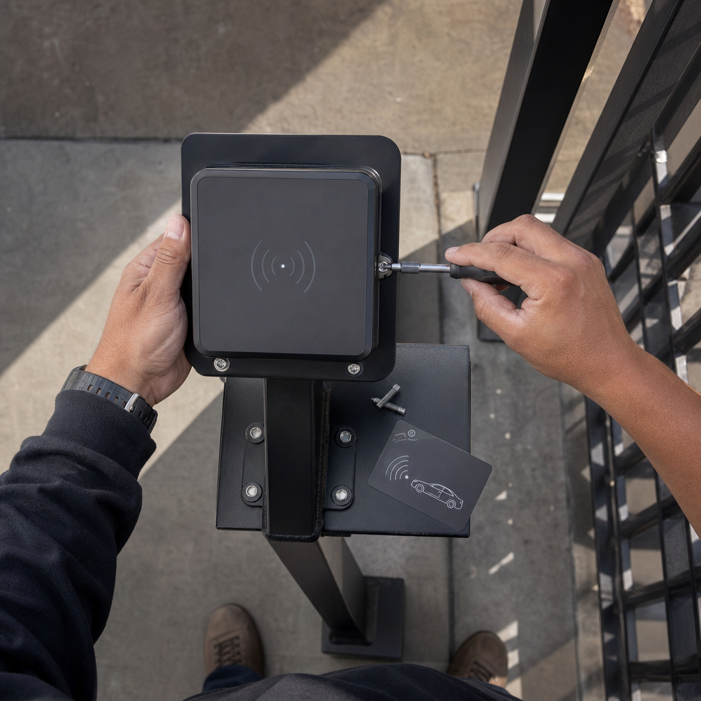 Illustration for best rfid gate control system