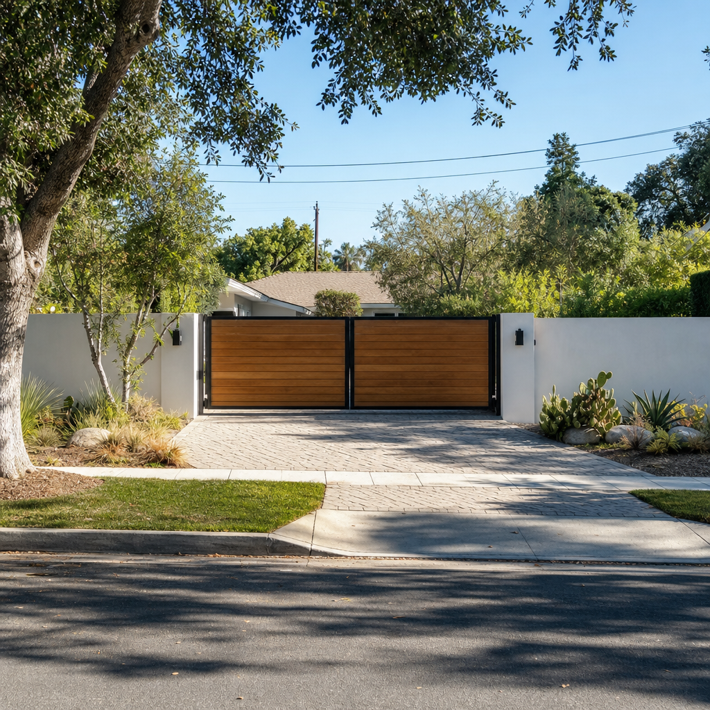 Illustration for gate installation in Sherman Oaks