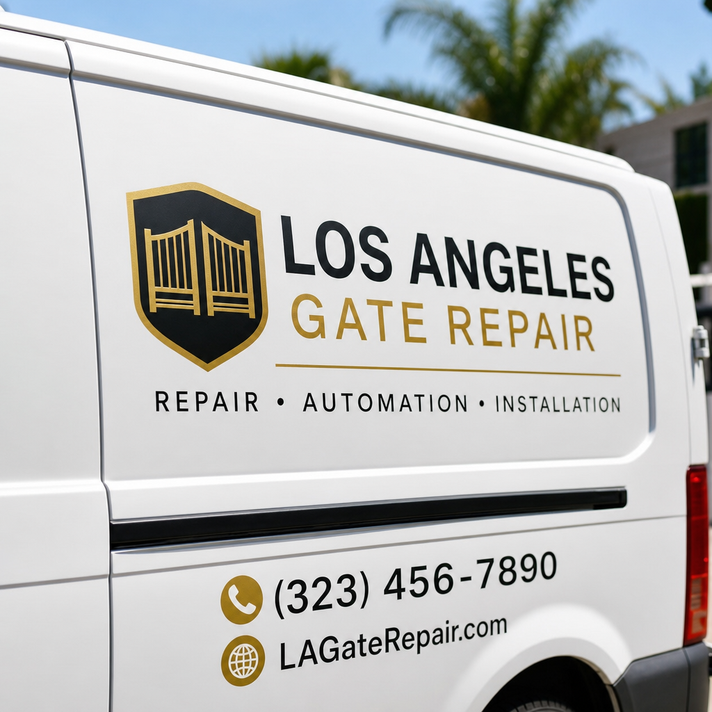 Illustration for gate repair los angeles