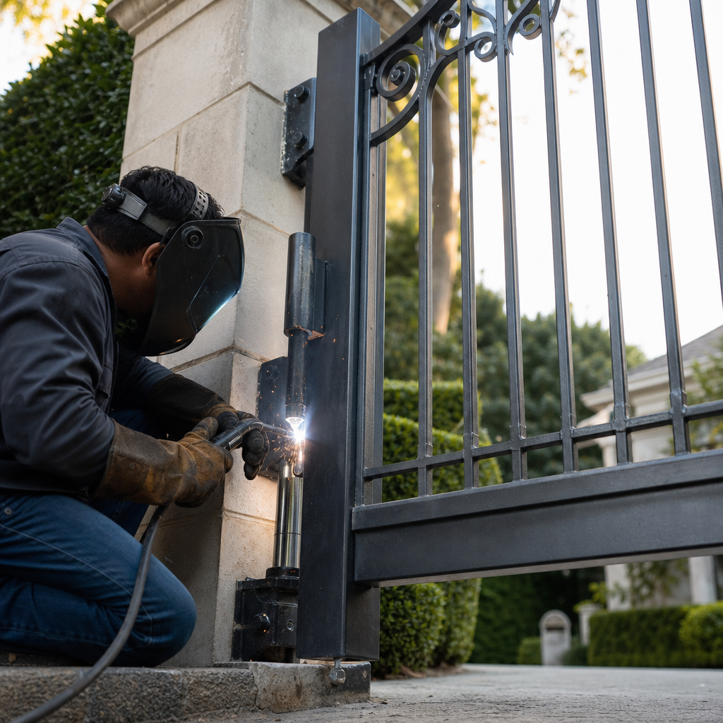 Illustration for gate welding in Beverly Hills