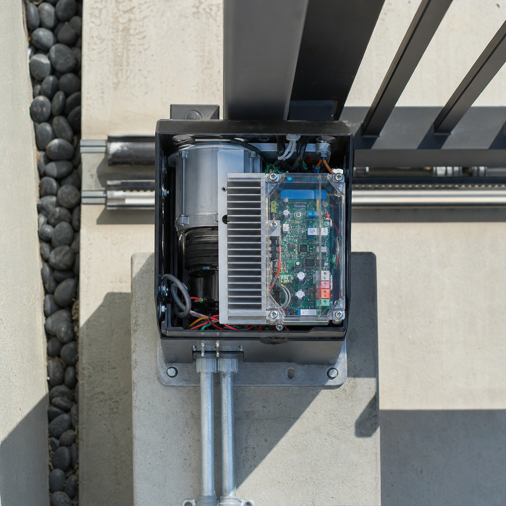 Illustration for automatic gate installation in North Hollywood