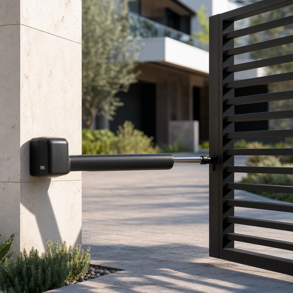 Illustration for automatic gate repair in Century City