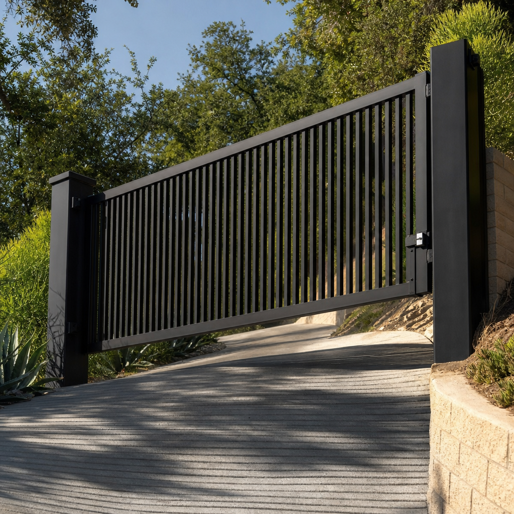 Illustration for gate installation in Studio City