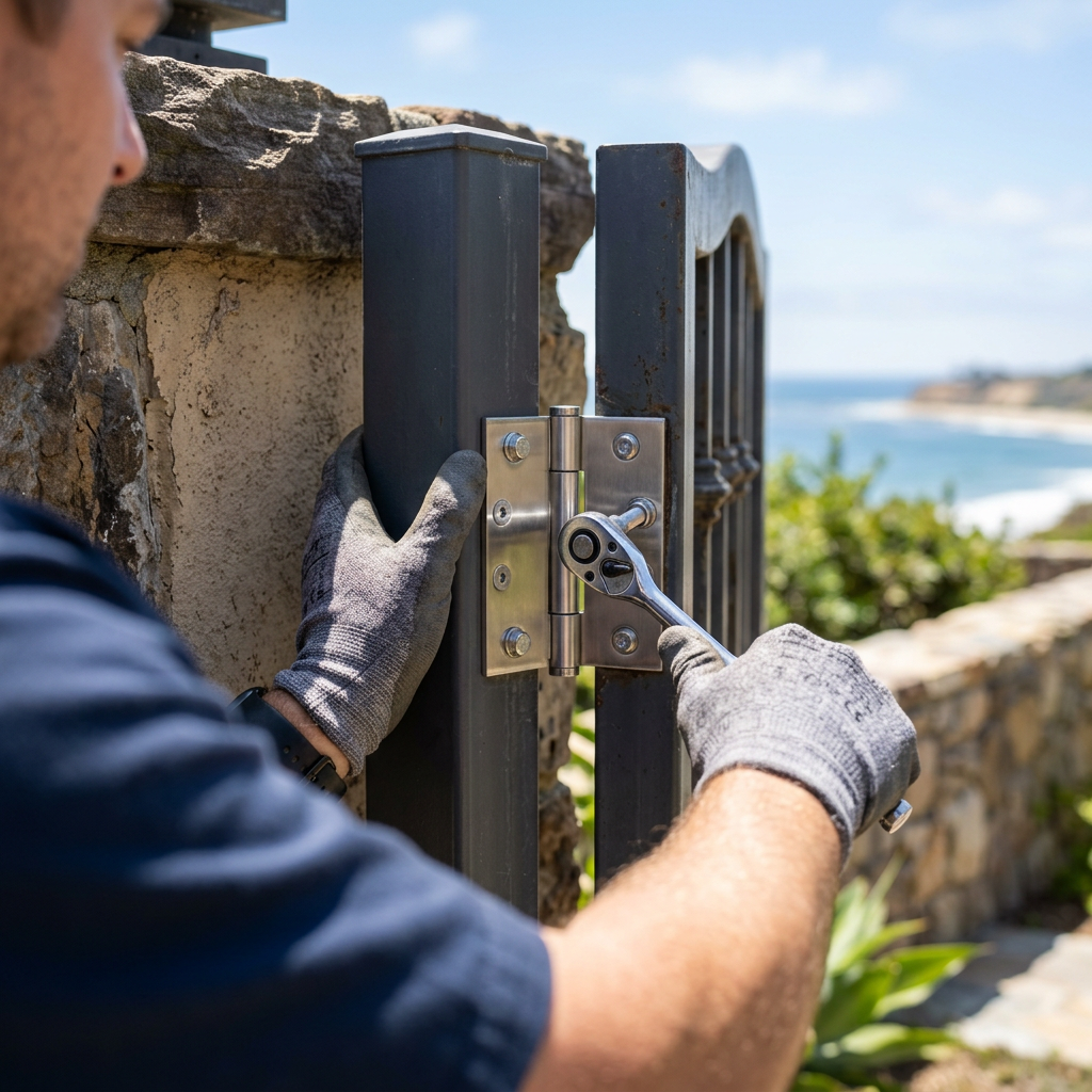 Illustration for electric gate repair la