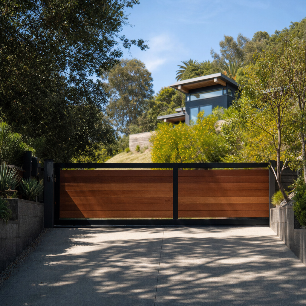 Illustration for gate installation in Echo Park