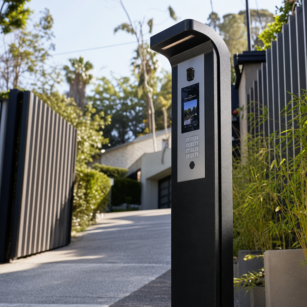 Illustration for access control installation in Echo Park