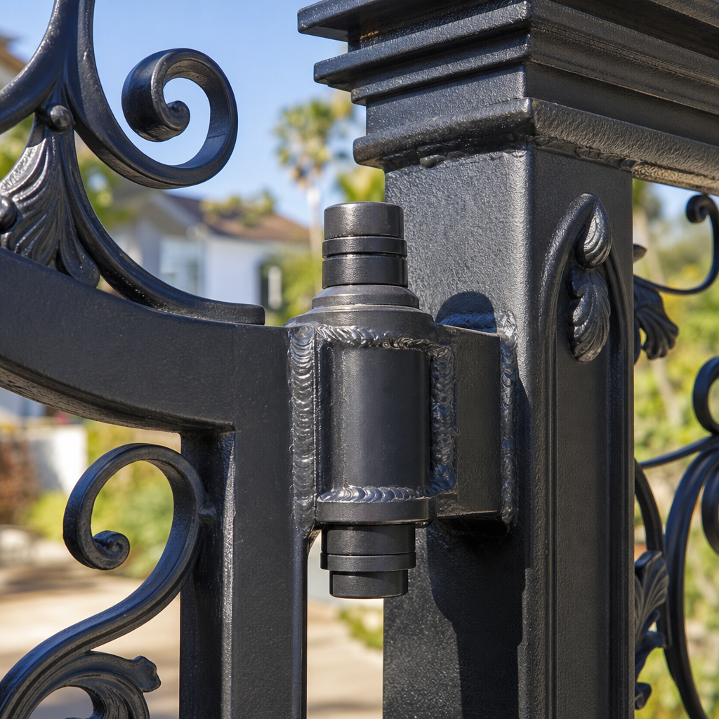 Illustration for wrought iron gate repair in Los Angeles