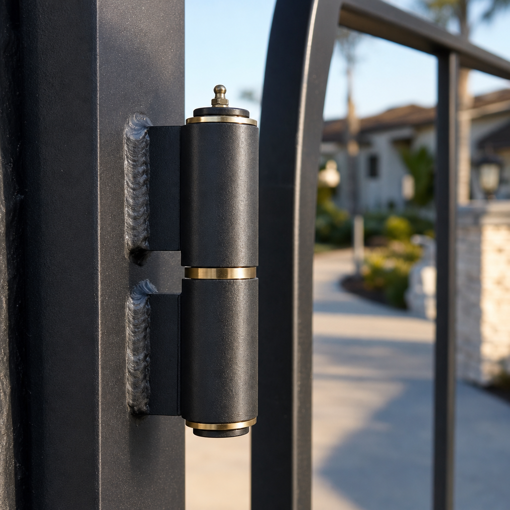 Illustration for gate hinge repair in Balch Springs