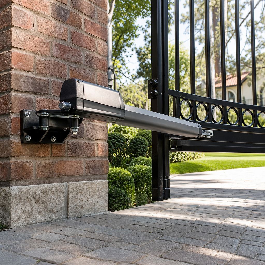 Illustration for automatic gate repair in Highland Park
