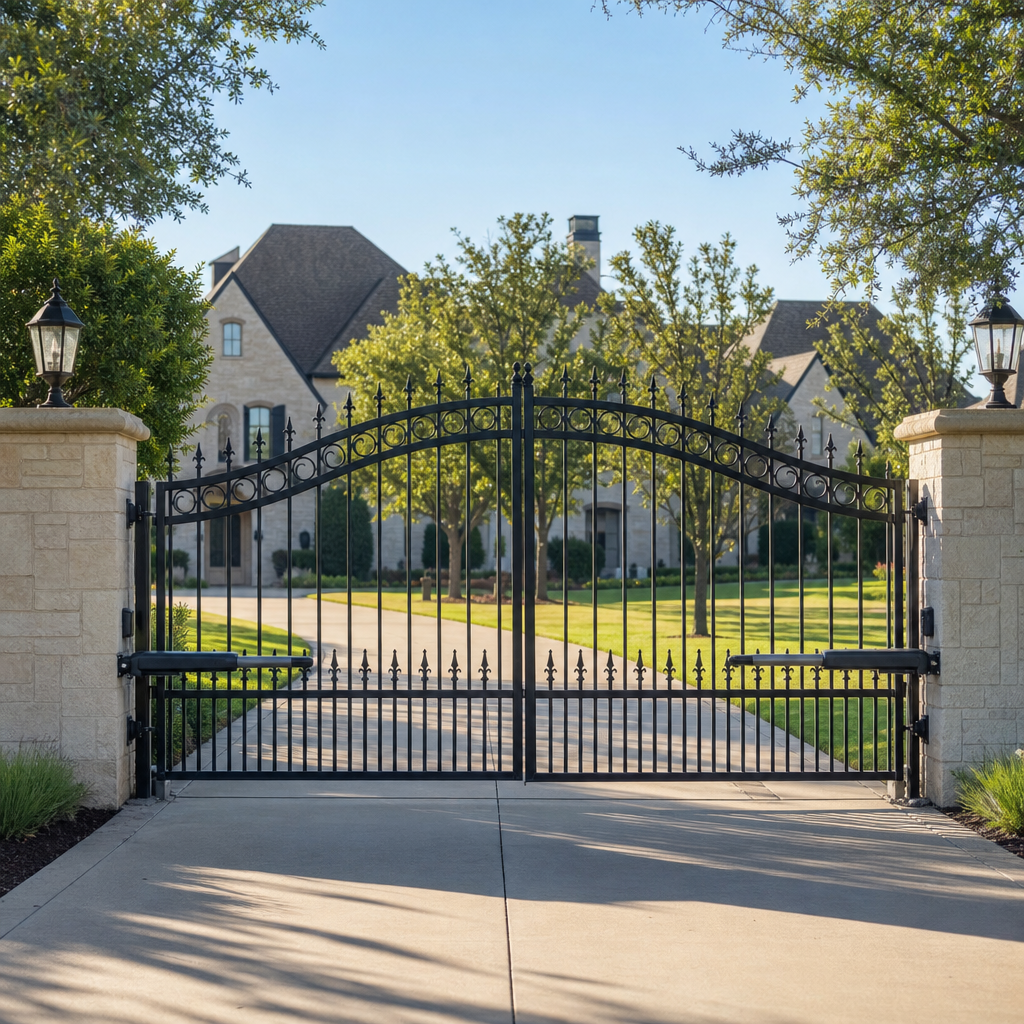 Illustration for gate repair in Frisco