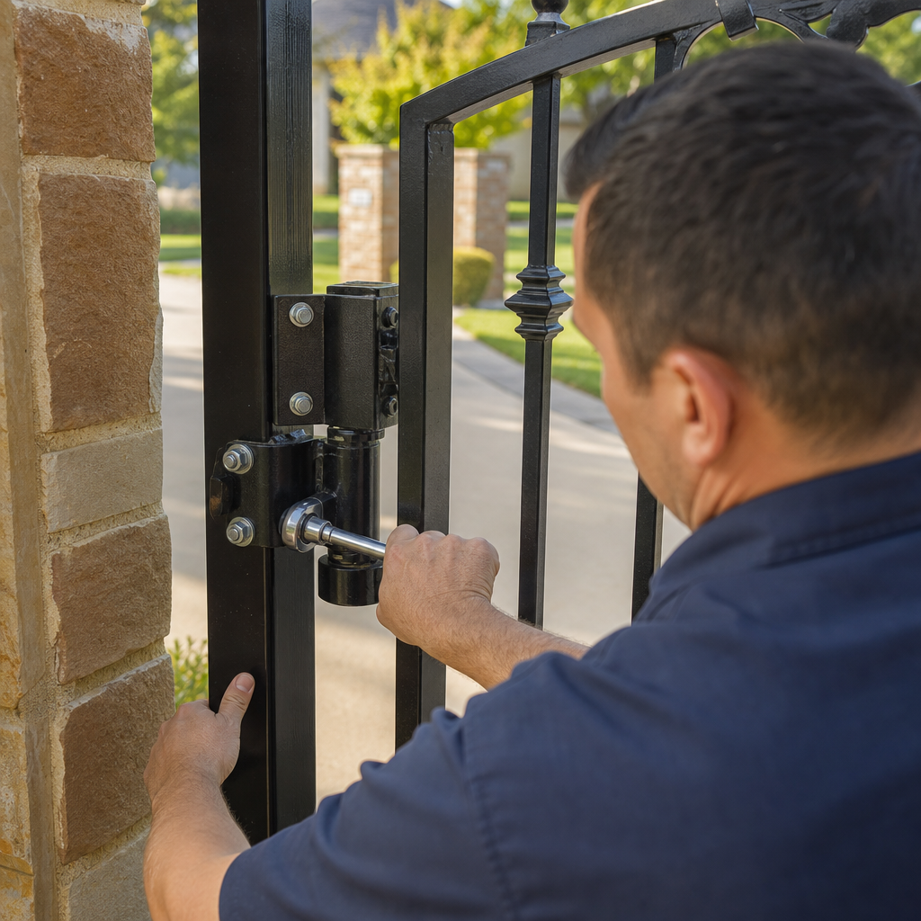 Illustration for gate repair in Little Elm