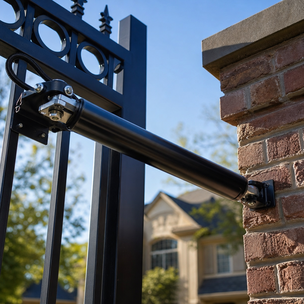 Illustration for automatic gate repair in Lewisville