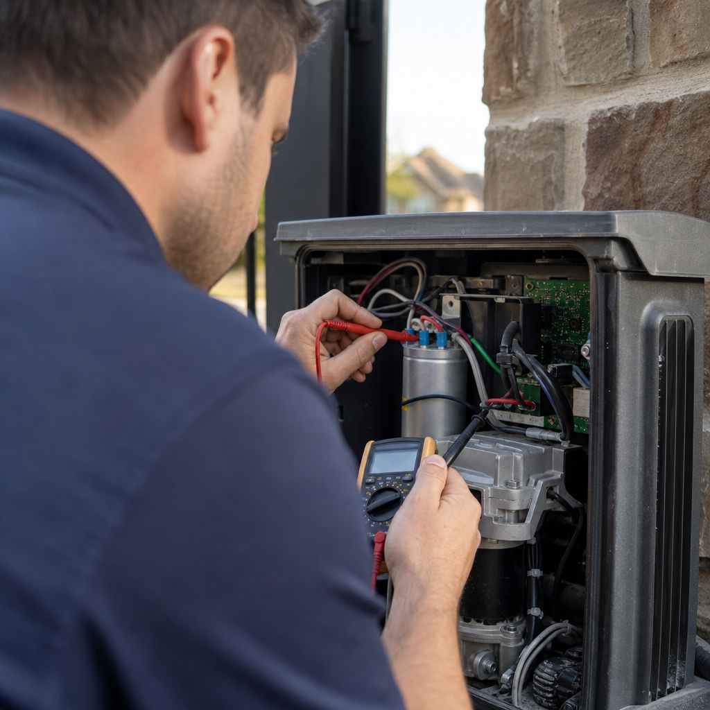 Illustration for gate motor repair in Little Elm